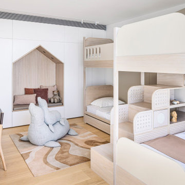 A Room for 5 Siblings - The White Apartment