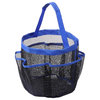 Aquaterior Mesh Shower Caddy With 8 Pockets Quick Dry Bath Tote Organizer