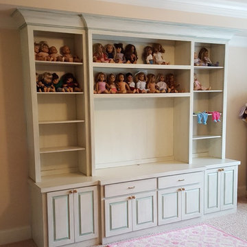 Child's Room Media and Doll Cabinet