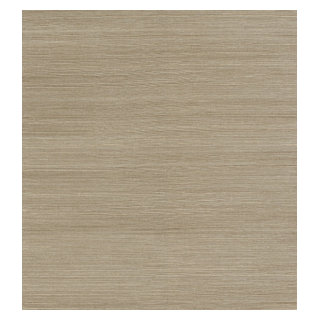 Sakiya Neutral Sisal Grasscloth Wallpaper - Beach Style