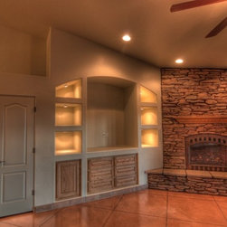 Custom Built Entertainment Center - Furniture