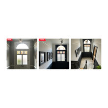SF Windows, Curtains, Doors and Black Trim
