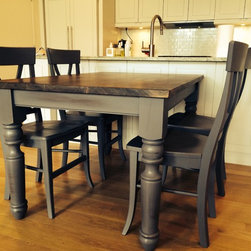 Grey French Country Dining Set - Dining Sets
