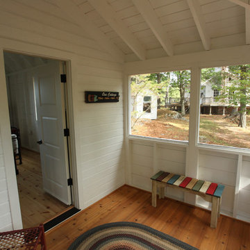 Retaining Original Charm-Bunkie Rebuild on Stoney Lake