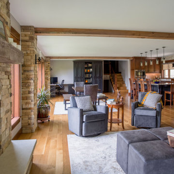 Rustic Main Floor Remodel: Kitchen
