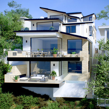 239 Carnation - Custom Modern Contemporary Home in Corona Del Mar, 2020