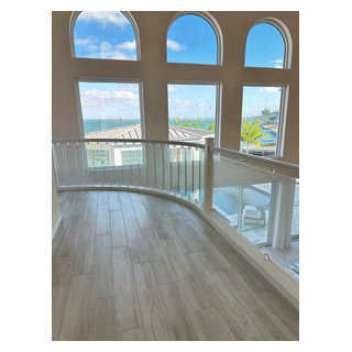 Residential | Country Club Shores | Flooring & Staircase - Beach Style ...