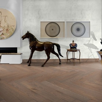 Chevron Double Espresso flooring
