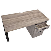 Acme Coy Desk Gray Oak