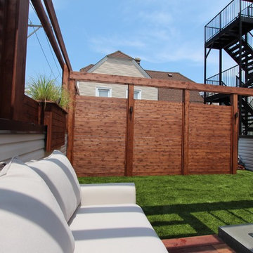 Spacious Garage Deck Retreat