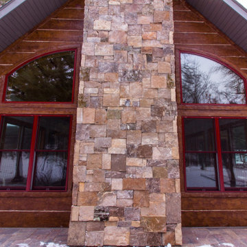 Concrete Log Siding Homes