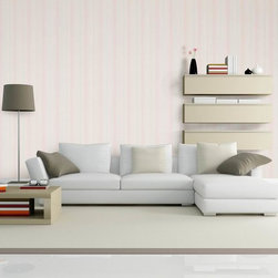 The Mood for Love - Soft Stripes Wallpaper G590604 - Wallpaper