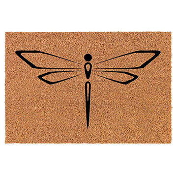 Coir Doormat Dragonfly (30" x 18" Standard)