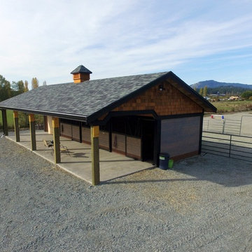 North Saanich Shedrow Barn