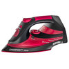 Eureka Champion 1500 Watt Iron With 8 ft. Retractable Cord Pouch Included, Red