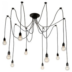 Contemporary Chandeliers by ParrotUncle