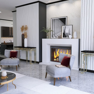 Black and White Classic, Modern Design