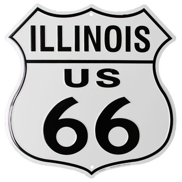 Route 66 Highway Shield, Illinois