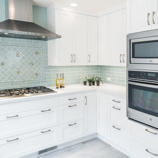 White Transitional Kitchen, Piedmont