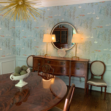 Large Custom Round Table for Williamsburg Home