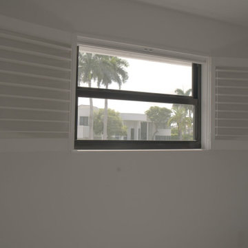 Shutter Panels Swung Open to the Palms - Golf Course Home, Boca Raton