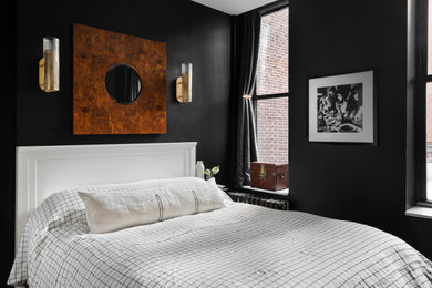 Bedroom - modern bedroom idea in New York