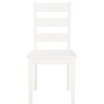 Silio Ladder Back Dining Chair (Set of 2) - White
