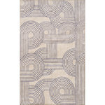 nuLOOM - nuLOOM Marestella Reversible Machine Washable Area Rug, Beige And Navy 5' x 8' - Craving a washable rug that not only holds up to life�s everyday messes, but delivers twice the wear, and double the style, before needing to be laundered? Look no further with this reversible machine washable area rug. Two-in-one designs: Each rug has a unique pattern on each side, giving you the ability to switch up your interior design when the mood strikes. Made from sustainably-sourced premium synthetic fibers, our machine-washable rugs are spill and stain resistant making it perfect for those with kids and pets. When that inevitable "oops" happens, simply roll your rug up and place it in your washing machine! Kick back and relax with our easy to care for and pet-friendly area rugs.