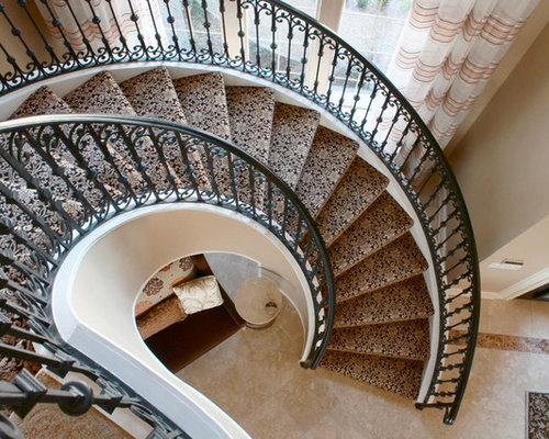 Patterned Stair Carpet | Houzz