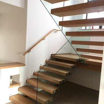 cantivered stairs