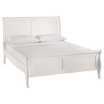 Bentley Designs - Chantilly White Panel Bedstead, King - Chantilly White Painted Panel King size Bedstead offers a contemporary rework of classic French styling which effortlessly combines bold character with subtle attention to detail that results in a range that is, quite simply, beautiful. Chantilly is an exquisitely grand range that will add an opulent touch to any room.