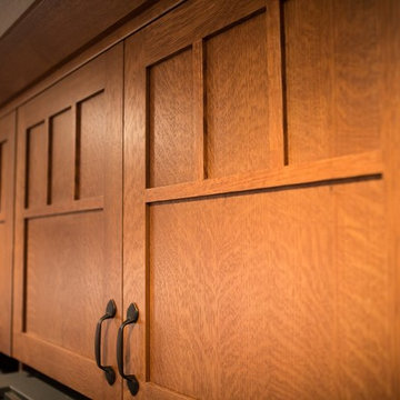 Quarter-Sawn Oak Kitchen