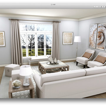 Tone on Tone Coastal by Elephant Ears Design