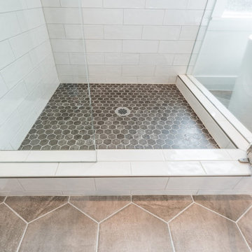 Bright & Airy Master Bathroom