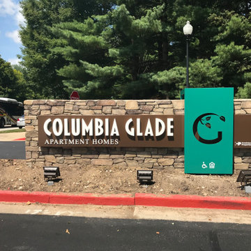 Columbia Glade Monument Sign