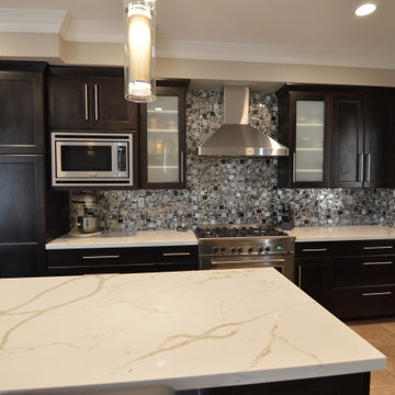 Fontana Eclectic and Modern Kitchen Renovation.