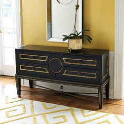 Collectors Console - Black - Clayton Gray Home - Furniture