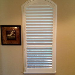 Speciality Shades with Window Coverings - Interior Shutters