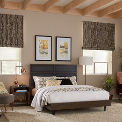 Premier Roman Shades in Paris - Window Blinds