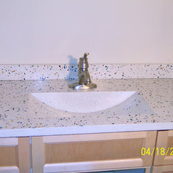 Concrete Bath Sinks - Vanity Tops And Side Splashes