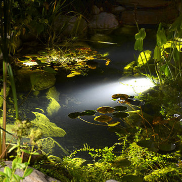 Underwater pond lighting