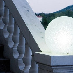 Crystal Moon Outdoor Floor Lamp by Serralunga - Outdoor Floor Lamps