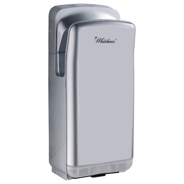 Whitehaus WH666 Sensor Activated Wall Mount Hand Dryer 1500W 110V - Gray