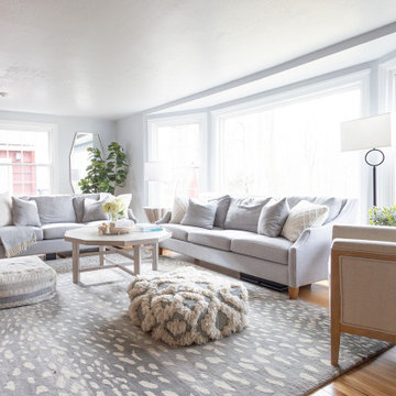 Cozy & Coastal Living Room