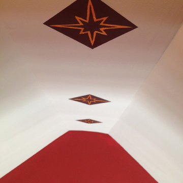 Original Hand Painted Ceilings & Medallions