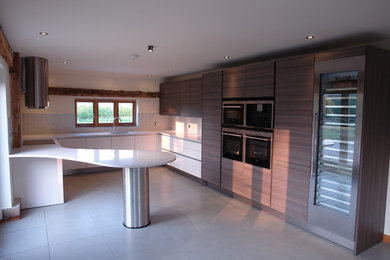 Moderne Küche in Essex