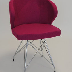 The Doris P Chair with Base No. 8 - Dining Chairs