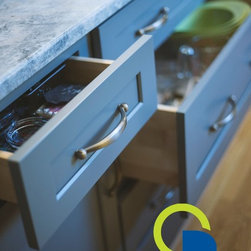 Custom Grey Cabinets - Products