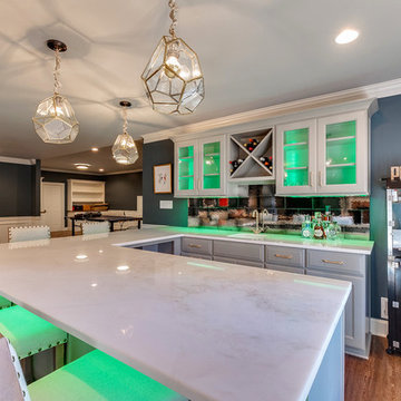 PeeWee Valley Finished Basement