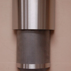 Stainless Steel Dark Sky compliant wall sconce - Wall Sconces
